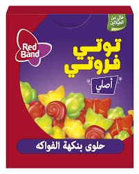 جلى توتى فروتى فواكه 18 جم