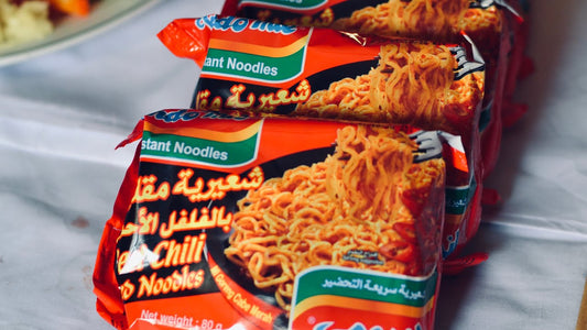 كيس أندومي حار نار 5 قطعة