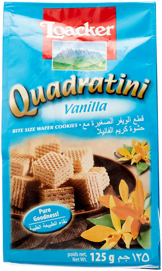 كيس بسكويت لوكر فانيلا 10 قطعة 125 جم