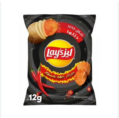 شيبس ليز حار نار 6*21*12 جم PB