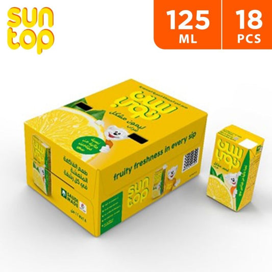 مشروب سان توب ليمون 125 مل*18