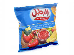 الكبير الفارس بطاط بالكاتشب 18 حبه