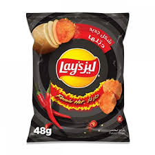 شيبس ليز حار نار 20*48جم