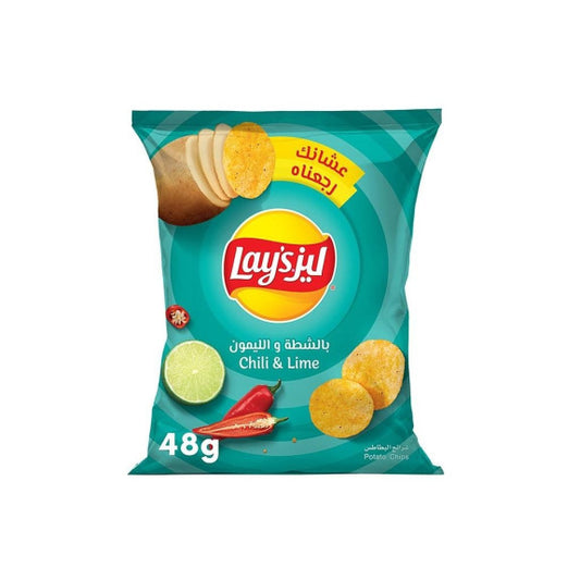 شيبس ليز بالفلفل والليمون 20*48 جم