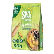 خبز محمص زيتون وزعتر برى 50 جم