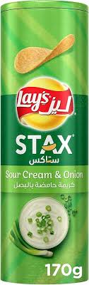 ليز ستاكس علبة - كريمه وبصل