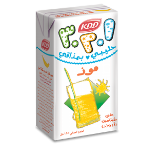 حليب KDD موز 125 مل