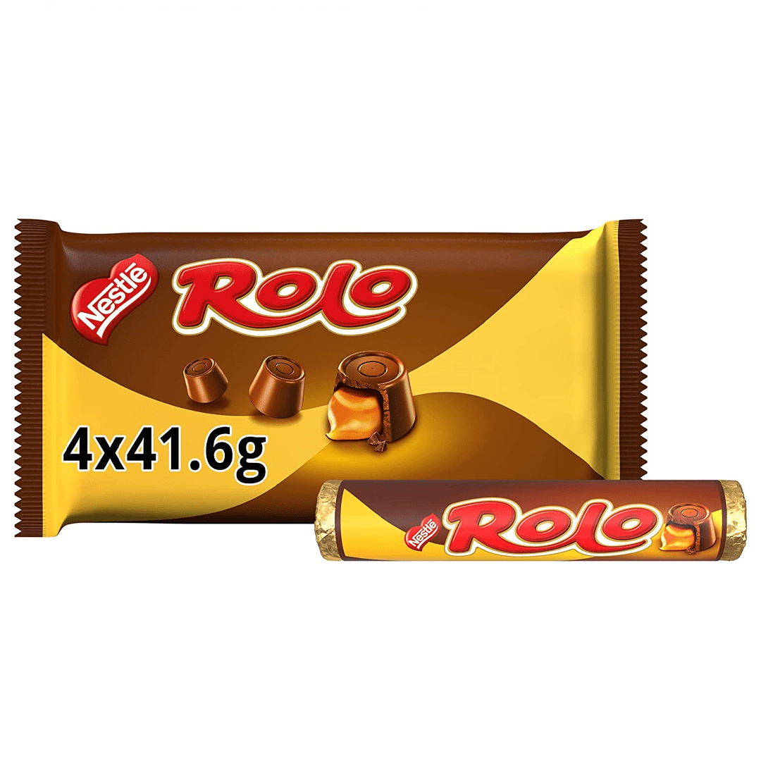 رولو شريط شيكولاته بالكراميل 4 اصابع
