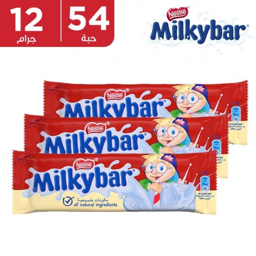 ميلك بار 54 حبة